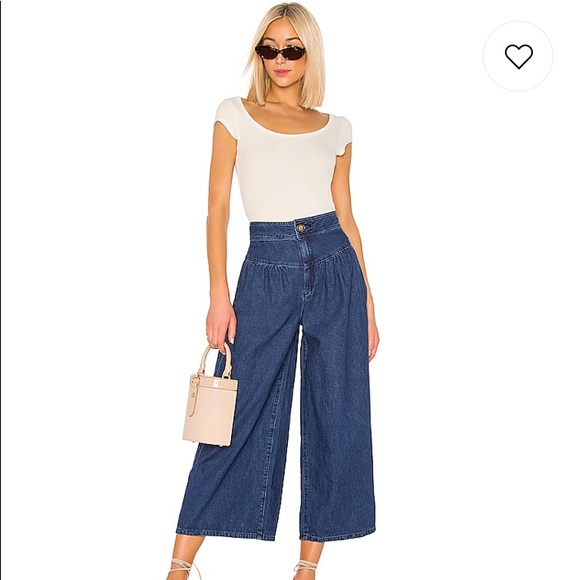 NWT Free People La Bomba Wide Leg Jean, 26